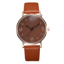 Load image into Gallery viewer, Women's Luxury Leather Band Analog Quartz Wrist Watch