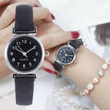 Load image into Gallery viewer, Casual Quartz Leather Band Strap Watch
