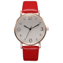 Load image into Gallery viewer, Women&#39;s Luxury Leather Band Analog Quartz Wrist Watch
