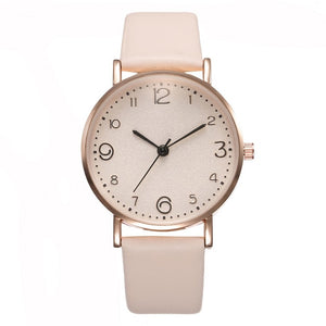 Women's Luxury Leather Band Analog Quartz Wrist Watch