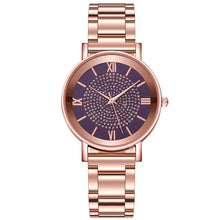 Load image into Gallery viewer, Luxury Diamond Rose Gold Ladies Wrist Watches
