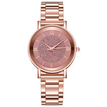 Load image into Gallery viewer, Luxury Diamond Rose Gold Ladies Wrist Watches
