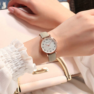 Women Watches Simple Vintage Small Dial Watch