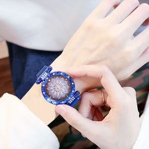 Women Set Watches Luxury Magnetic Watches