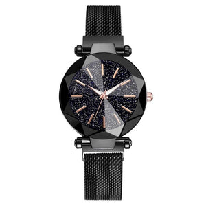 Luxury Starry Sky Stainless Steel Mesh Bracelet Watches