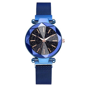 Luxury Starry Sky Stainless Steel Mesh Bracelet Watches