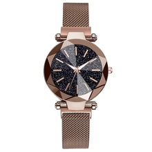 Load image into Gallery viewer, Luxury Starry Sky Stainless Steel Mesh Bracelet Watches
