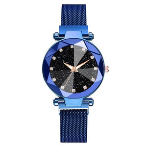 Luxury Starry Sky Stainless Steel Mesh Bracelet Watches