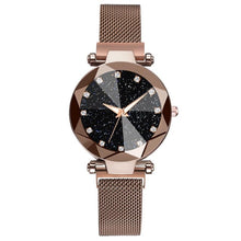 Load image into Gallery viewer, Luxury Starry Sky Stainless Steel Mesh Bracelet Watches
