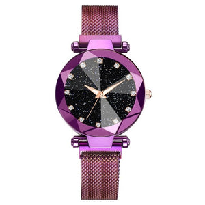 Luxury Starry Sky Stainless Steel Mesh Bracelet Watches