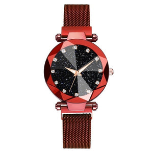 Luxury Starry Sky Stainless Steel Mesh Bracelet Watches